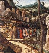 Andrea Mantegna Detail of The Agony in the Garden oil painting